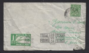 1934 Rocket mail