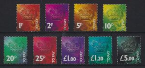 1994 Postage Dues D102-D110 - unmounted mint
