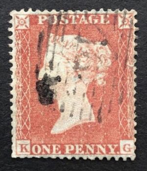 QV C1(1) sg17 1d red-brown (K-G) Plate 155