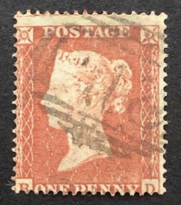 QV C1(1) sg17 1d red-brown (B-D) Plate 163