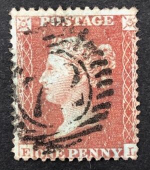 QV C3(1) sg24 1d red (E-L) plate 16 with certificate