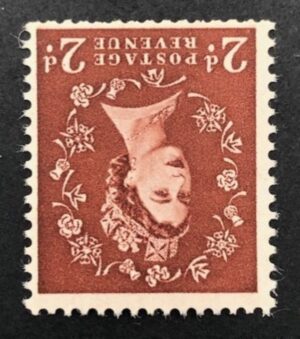 QEII sg518wi 2d red-brown - unmounted mint