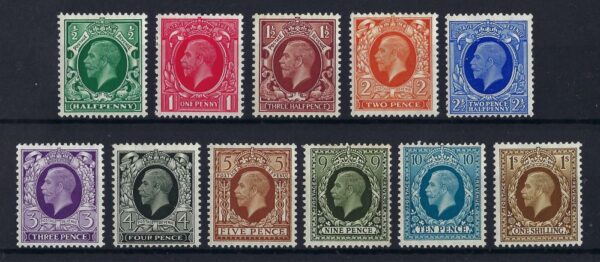 KGV 1934-36 sg430-449 set - mounted mint