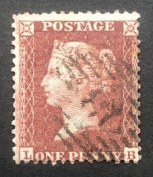 QV C3(1) sg24/5 1d red (L-B) plate 18 with certificate