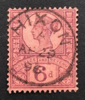 QV sg208 6d purple with fine Hixon cds