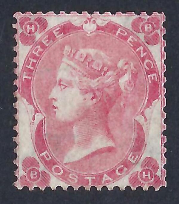 QV sg77 3d pale carmine-rose (B-H) - mounted mint