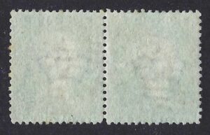 QV sg45 2d blue pair (BG-BH) Plate 9 used in Bath (53)