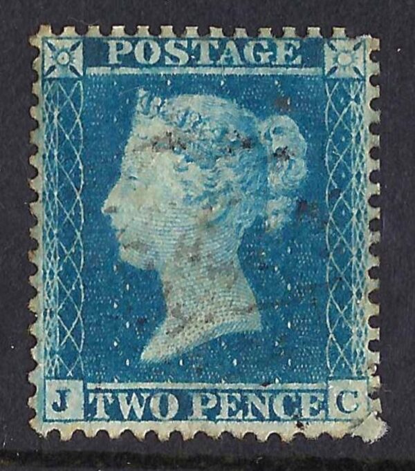 QV sg23a 2d blue (J-C) Plate 5