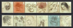 2019 Leonardo da Vinci - unmounted mint