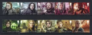 2018 Game of Thrones - unmounted mint