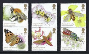 2020 Brilliant Bugs – unmounted mint