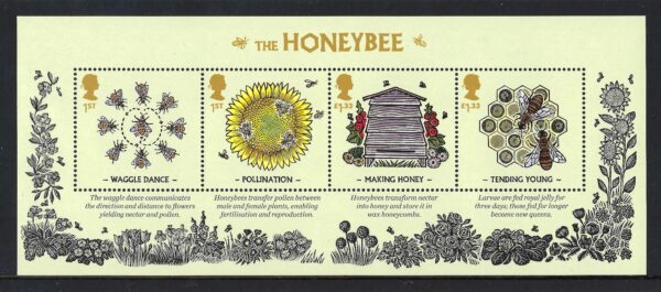 2015 The Honeybee MS3742 - unmounted mint