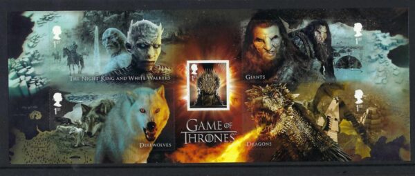 2018 Game of Thrones MS4043 - unmounted mint