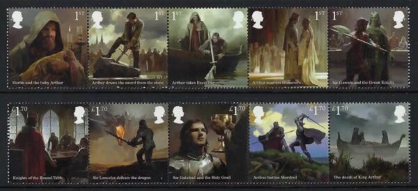 2021 The Legend of King Arthur - unmounted mint