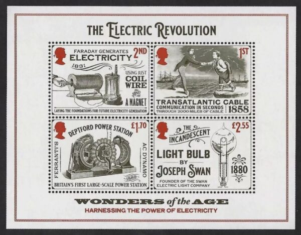 2021 The Electric Revolution MS4561 - unmounted mint