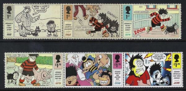 2021 Dennis and Gnasher - unmounted mint