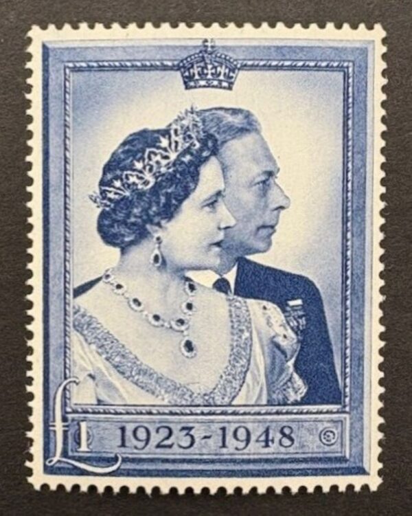 KGVI sg494 £1 blue - unmounted mint