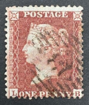 QV sg24 1d red-brown Spec C3(1) Plate 18 – fine used with certificate