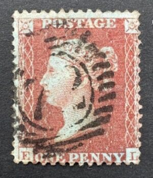 QV sg24 1d red-brown Spec C3(1) Plate 16 – fine used with certificate