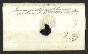 1851 Ship letter