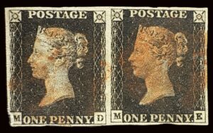 QV 1d black pair (MD-ME) plate 6