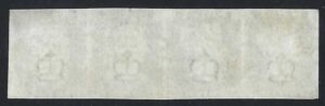 QV sg5 2d blue strip (NG-NJ) plate 2 with black Maltese crosses