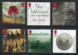 QEII 2016 Centenary of the First World War – unmounted mint