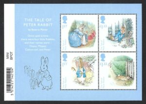 QEII 2016 Beatrix Potter MS3868 – unmounted mint