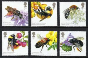 QEII 2015 Bees - unmounted mint