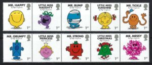 QEII 2016 Mr Men and Little Miss - unmounted mint