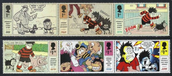 QEII 2021 Dennis and Gnasher - unmounted mint