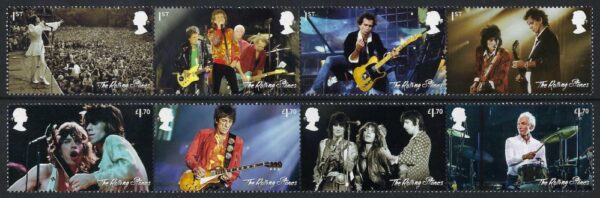 QEII 2022 Rolling Stones – unmounted mint