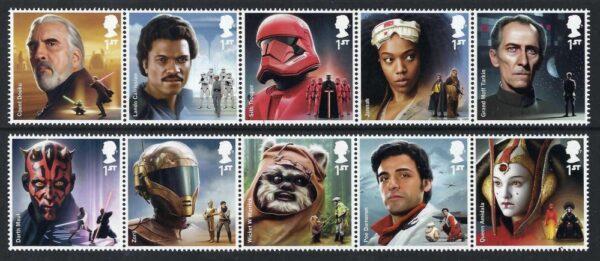 QEII 2019 Star Wars – unmounted mint