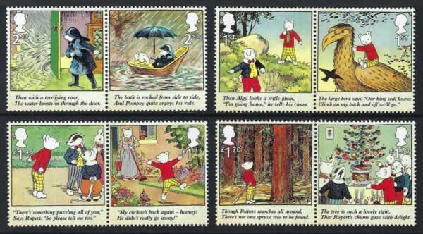 QEII 2020 Rupert Bear – unmounted mint