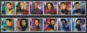 QEII 2020 Star Trek – unmounted mint