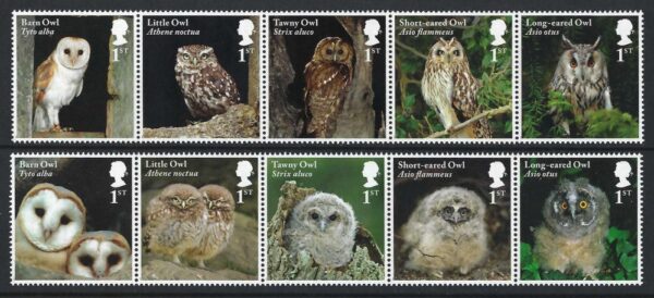 QEII 2018 Owls - unmounted mint