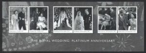 QEII 2017 Royal Platinum Wedding MS4032 - unmounted mint