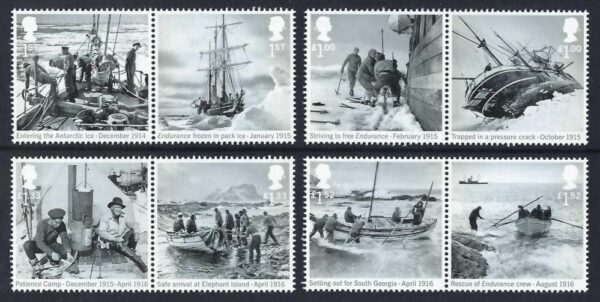 QEII 2016 Shackleton and Endurance Expedition - unmounted mint