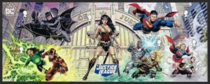 QEII 2021 DC Collection - Justice League MS4587 - unmounted mint