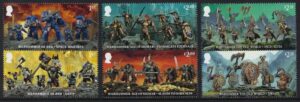 QEII 2023 Warhammer - unmounted mint