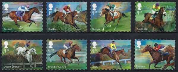 QEII 2017 Racehorse Legends - unmounted mint