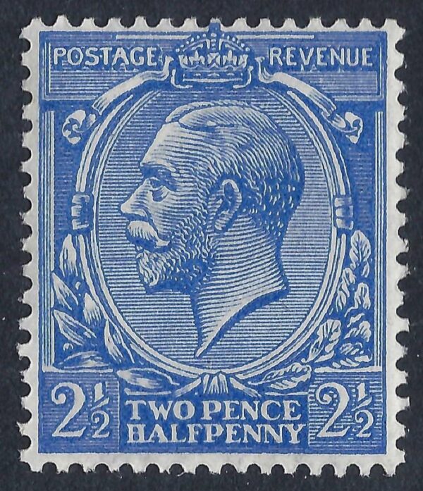 KGV SG 371/73a Spec N21(2) 2½d Cobalt violet-blue - mounted mint