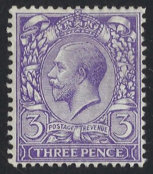 KGV SG 374/77 Spec N22(3) 3d Violet – mounted mint