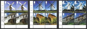 QEII 2017 Windmills and Watermills blocks – unmounted mint