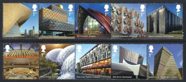 QEII 2017 Landmark Buildings – unmounted mint