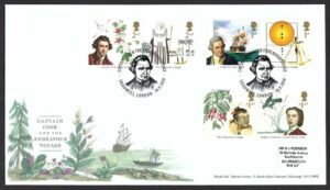 2018 Captain Cook and the Endeavour Voyage First Day Cover