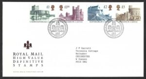 1992 Castles First Day Cover