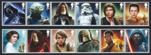 QEII 2015 Star Wars – unmounted mint