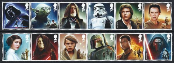 QEII 2015 Star Wars – unmounted mint