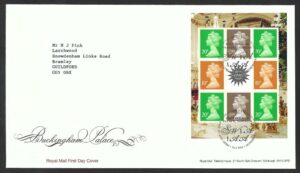 2014 DY10 booklet pane SG U3074l First Day Cover